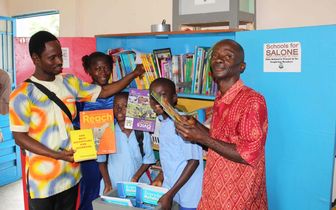 SALBOT and PFC host workshop for teachers and community library assistants in Sierra Leone