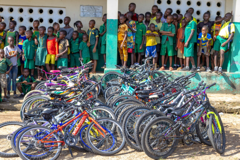 Bikes Bring Hope to Students in Sierra Leone’s Villages