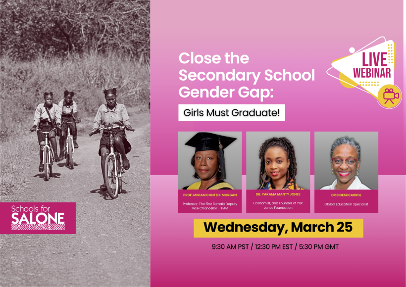 Why Are Only A Few Girls Completing Senior Secondary School in Sierra Leone?|Why Are Only A Few Girls Completing Senior Secondary School in Sierra Leone?|Why Are Only A Few Girls Completing Senior Secondary School in Sierra Leone?|Why Are Only A Few Girls Completing Senior Secondary School in Sierra Leone?