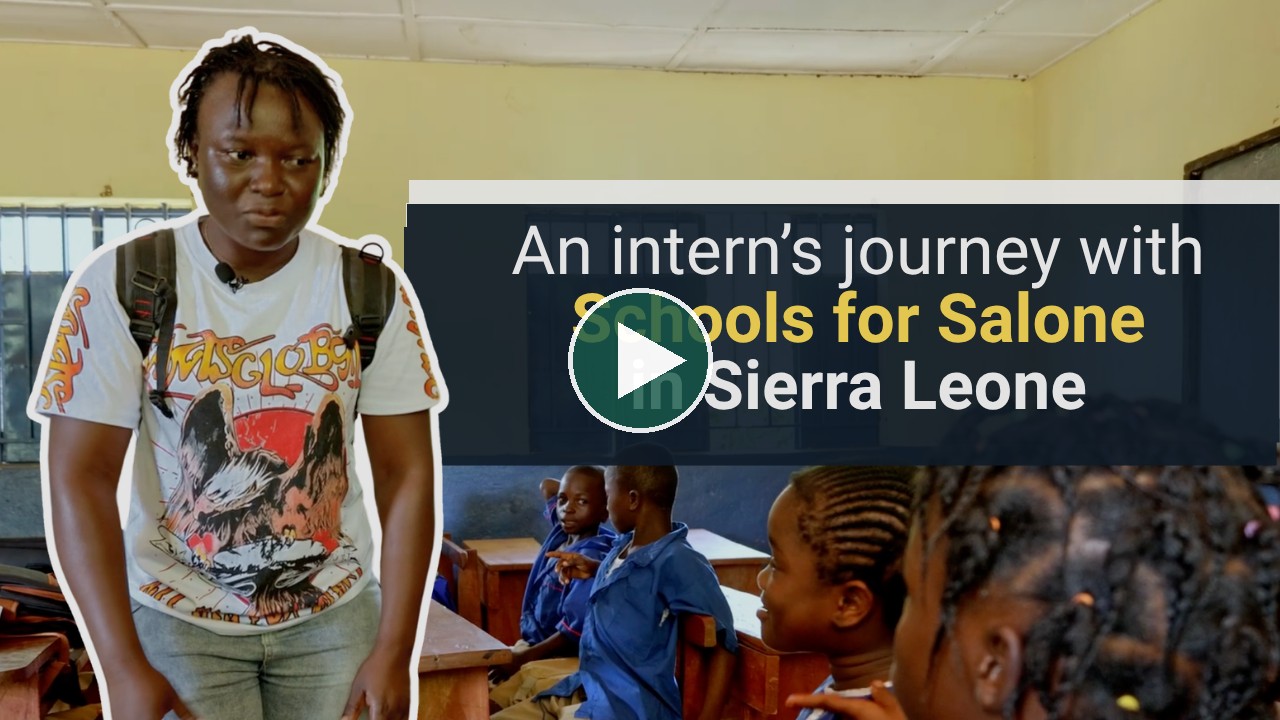 Video cover for Spotlight: Mary — Intern at Last Mile Learning.
